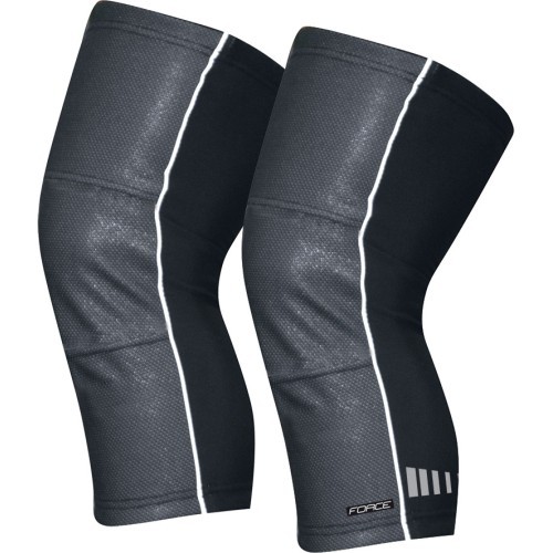 FORCE Wind-X Leg Warmers, M (black)