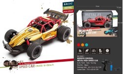 Metalinis nuotoliniu būdu valdomas automobilis RACING 01, auksinis