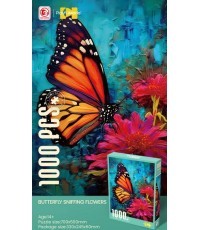 Puzzle 1000 pieces. Butterfly