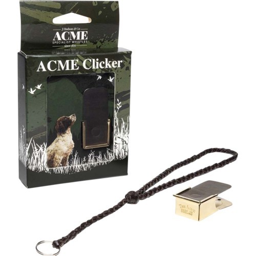 ACME Clicker 'No. 470' с кожаным ремешком на запястье