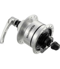 Front hub with integrated dynamo Shimano DH-3D72, 6V 3W, 32H, CenterLock disc, quick release