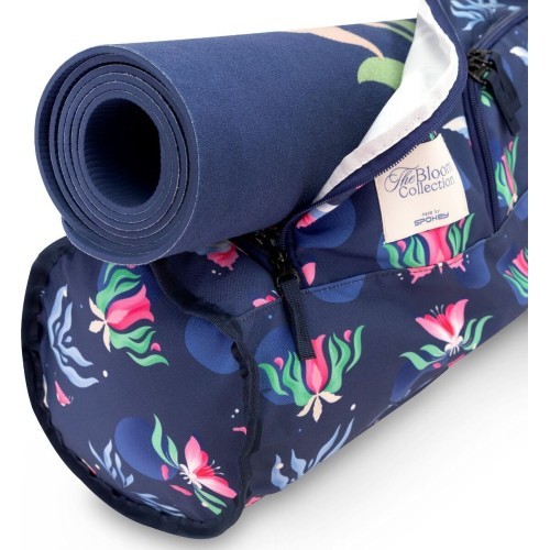 An exercise mat bag Spokey THE BLOOM BAG