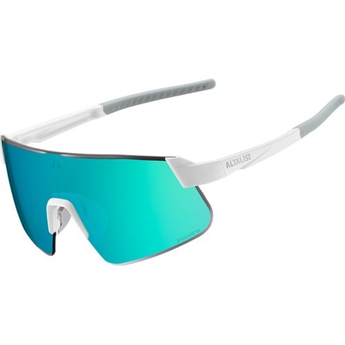 Спортивные солнцезащитные очки Altalist Hayate R2 - White/Blue Lenses