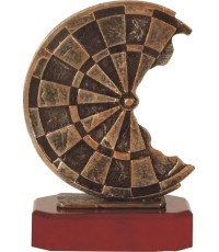 Statulėlė BEL205 Smiginis - 20cm - Bronza