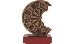 Statulėlė BEL205 Smiginis - 20cm - Bronza
