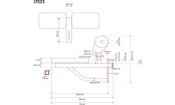Сиденье для тяги верхнего блока HMS LTS25