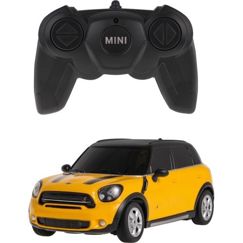 Радиоуправляемая машина 1:24 Mini Countryman жёлтая RASTAR
