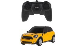 Nuotoliniu būdu valdomas automobilis 1:24 Mini Countryman geltonas RASTAR
