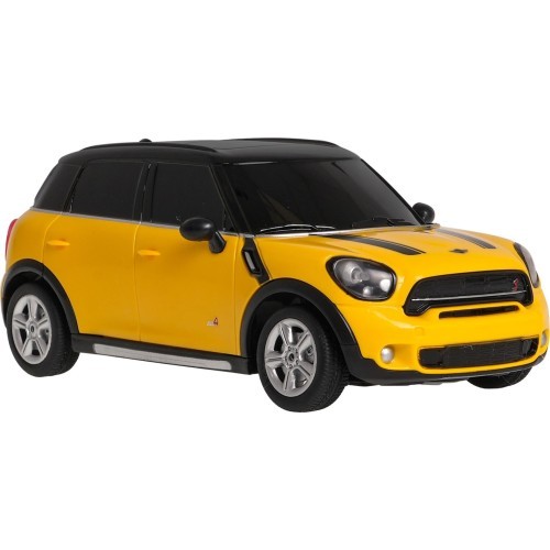 Nuotoliniu būdu valdomas automobilis 1:24 Mini Countryman geltonas RASTAR