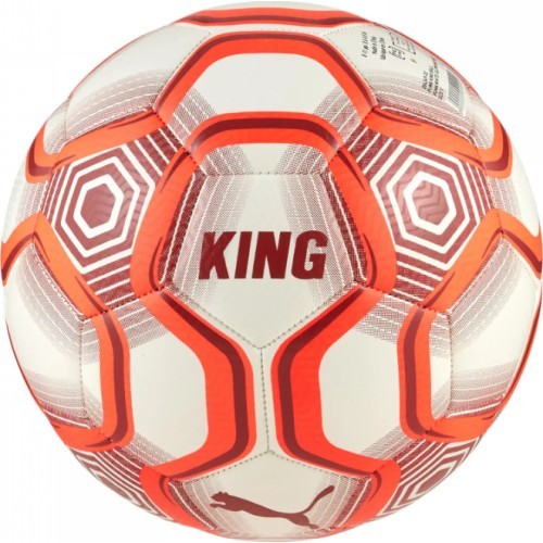 Футбольный мяч Puma King Ball белый/оранжевый 084349 02