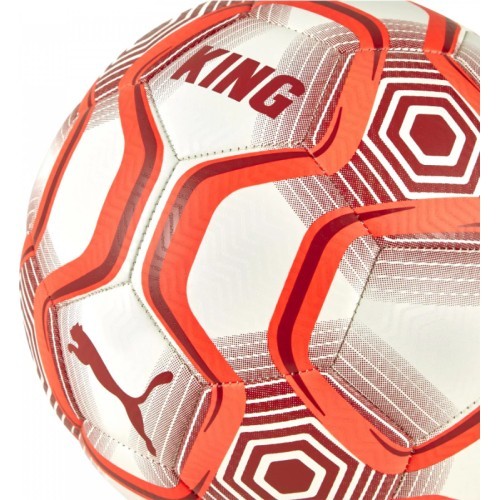 Puma Futbolo Kamuolys King Ball White Orange 084349 02