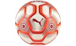 Puma King Ball Football White Orange 084349 02