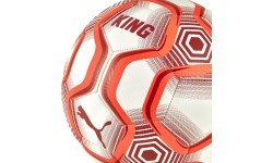 Puma King Ball Football White Orange 084349 02