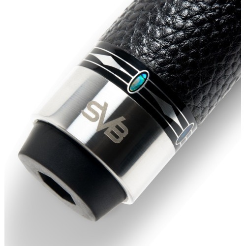 Biliardo kijas Cuetec Cynergy SVB Gen2, juodas LTW, 3/8x14, 12,5 mm