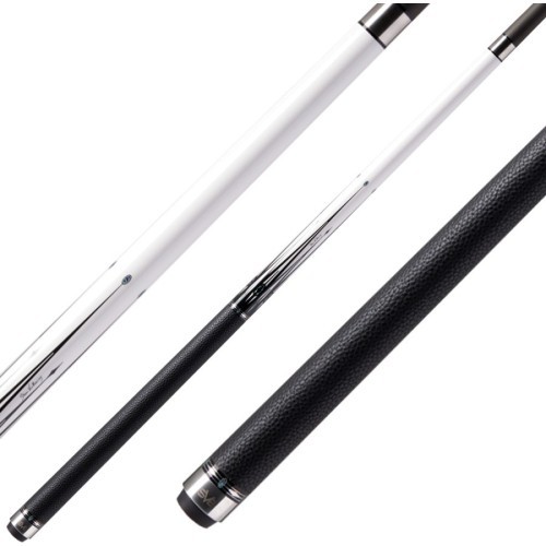 Billiard Cue, Pool, Cuetec Cynergy SVB Gen2, White LTW,  3/8x14, 12,5mm