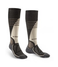 Ski Midweight kojinės Graphite/Bungee S - 319