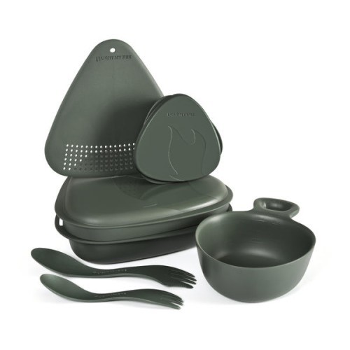 Outdoor MealKit 2.0 indų rinkinys, šalavijų žalia