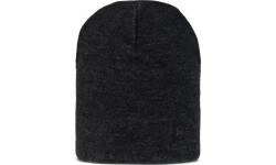 Merino vilnos flisinė kepurė, juoda - 999