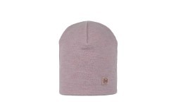 Merino Fleece Beanie Lilac Sand - 640