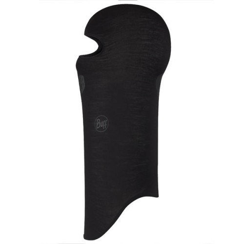 Merino vilnos plona balaklava, juoda - 999