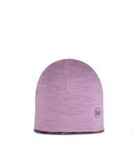Merino Lightweight Jr Beanie Multistripes Pansy-Graphite - 601