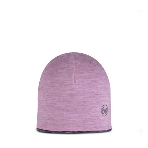Merino Lightweight Jr Beanie Multistripes Pansy-Graphite - 601