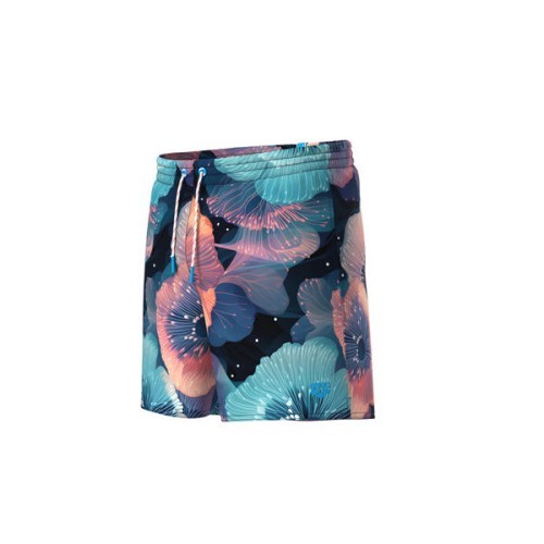 M Water Prints Beach Boxer Ao Coral Multi 3XL - 910