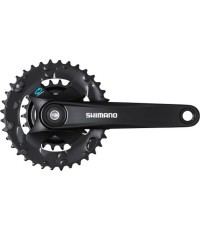 Front Chainring Set Shimano FC-M315 // 2x7/8 speed, 36/22T, 175mm