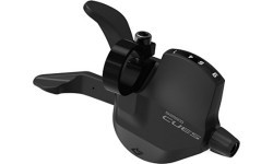 Shimano CUES SL-U4000 shifter // Rapidfire Plus, 9-speed, with optical gear display
