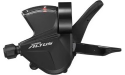 Pavarų rankenėlė Shimano ALTUS SL-M2010-2L // Rapidfire Plus, 2-speed, su optiniu ekranu
