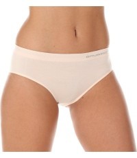 Женские бесшовные трусы Brubeck Wool Comfort - Телесный