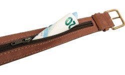 BasicNature Money Belt slim 'Classic'