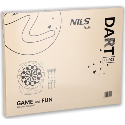 Elektroninė smiginio lenta NILS Fun TDE03 su 6 strėlytėmis