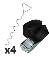 Batuto tvirtinimo rinkinys – 10 ft (305 cm), 12 ft (366 cm) arba 14 ft (425 cm) batutui