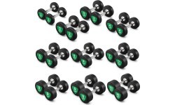 UpForm poliuretaninių hantelių rinkinys 1–10 kg (žingsnis 1 kg), 110 kg