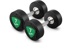 Zestaw hantli stałych poliuretanowych 1-10kg (skok co 1 kg) 110 kg -UpForm
