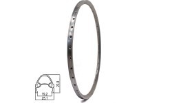 DYNAMIC rim 28/29", v-brake, 36H, double-wall, aluminium