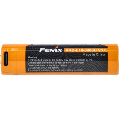 Fenix USB akumuliatorius ARB-L18U V3.0 (18650 3400 mAh)