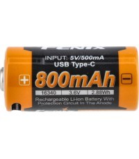 Fenix USB ARB-L16U akumuliatorius (16340 800mAh 3.6V)