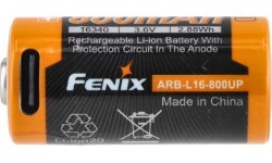 Fenix USB ARB-L16U akumuliatorius (16340 800mAh 3.6V)