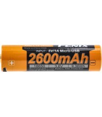USB-аккумулятор Fenix ARB-L18U (18650, 2600 мА·ч, 3,6 В)