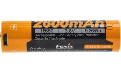 USB-аккумулятор Fenix ARB-L18U (18650, 2600 мА·ч, 3,6 В)
