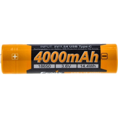 Fenix USB Battery ARB-L18U (18650 4000mAh 3.6V)