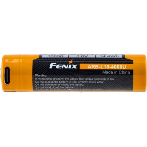 Fenix USB Battery ARB-L18U (18650 4000mAh 3.6V)