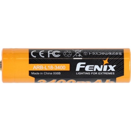 Fenix USB įkraunamas akumuliatorius ARB-L18 (18650 3400mAh 3.6V)