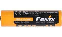 Fenix USB įkraunamas akumuliatorius ARB-L18 (18650 3400mAh 3.6V)