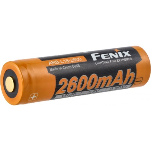 Fenix ARB-L18 battery (18650 2600 mAh 3.6V)