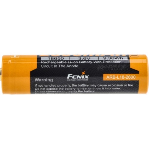 Fenix ARB-L18 akumuliatorius (18650 2600 mAh 3,6 V)