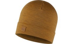 Merino vilnos storoji kepurė, garstyčių spalvos - 118
