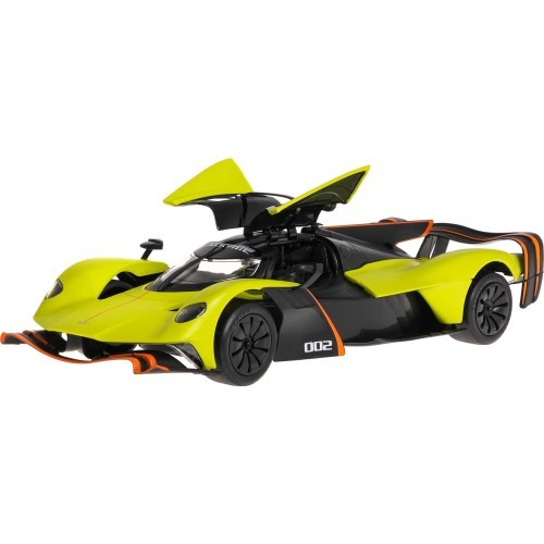 Nuotoliniu būdu valdomas automobilis RASTAR Aston Martin Valkyrie AMR Pro 1:14 žalias